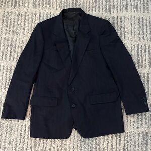 Christian Dior black button up suit jacket blazer size 42